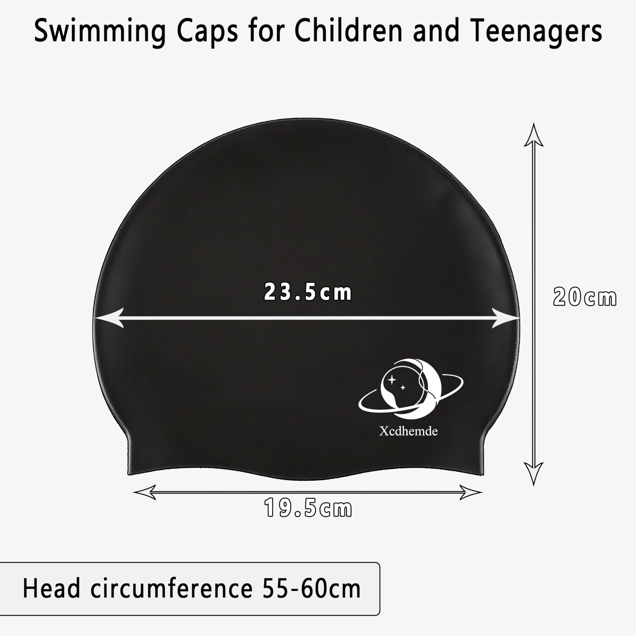 Gorro de Natación Unisex Elástico para Adultos