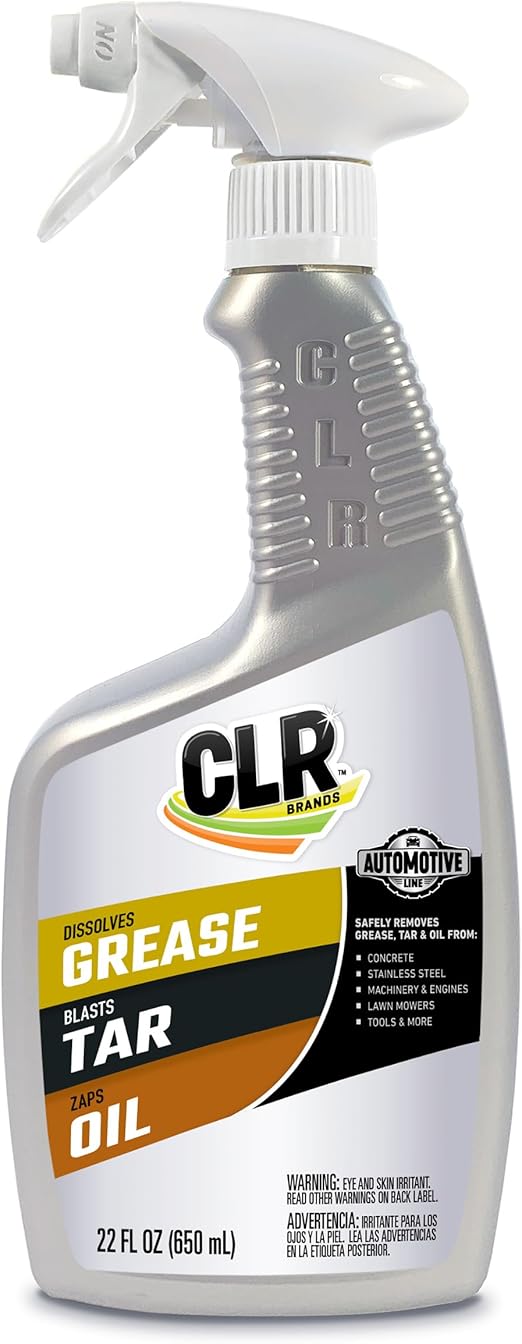 CLR Brands® Automotive Grease Tar & Oil Remover, 22 Oz Spray