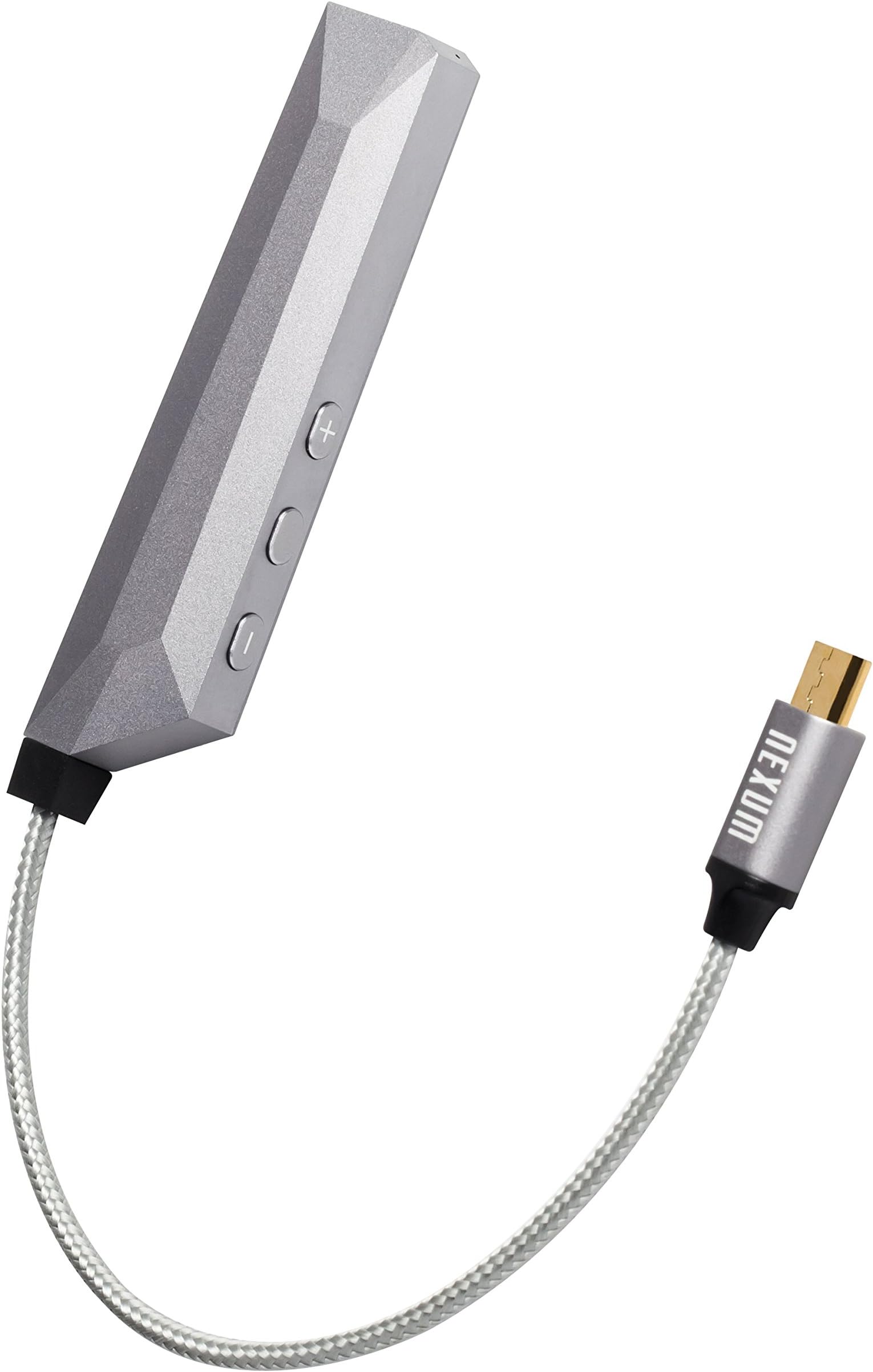 Nexum Aqua 24bit/192kHz Headphone Amp/DAC Android (MicroUSB) Version -Space Grey - Ideal for Android Phones (Samsung Galaxy S3,S4, S5, S6, S7, HTC, LG, Sony Z5, etc)