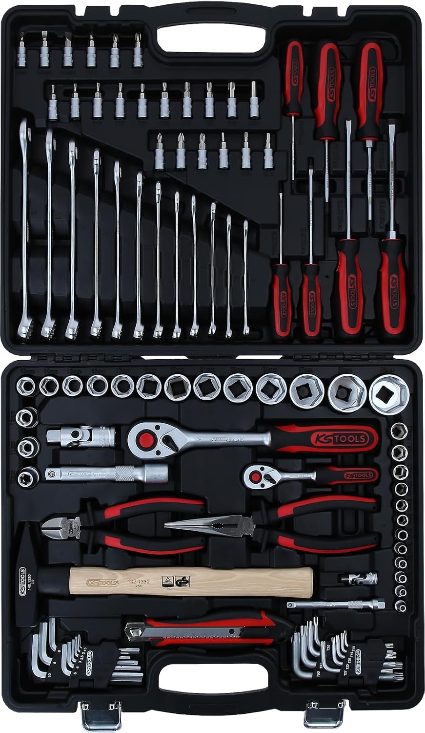 SK Hand Tool 4042146692684 1/4"-1/2" Universal Tool Set, Clear image 2