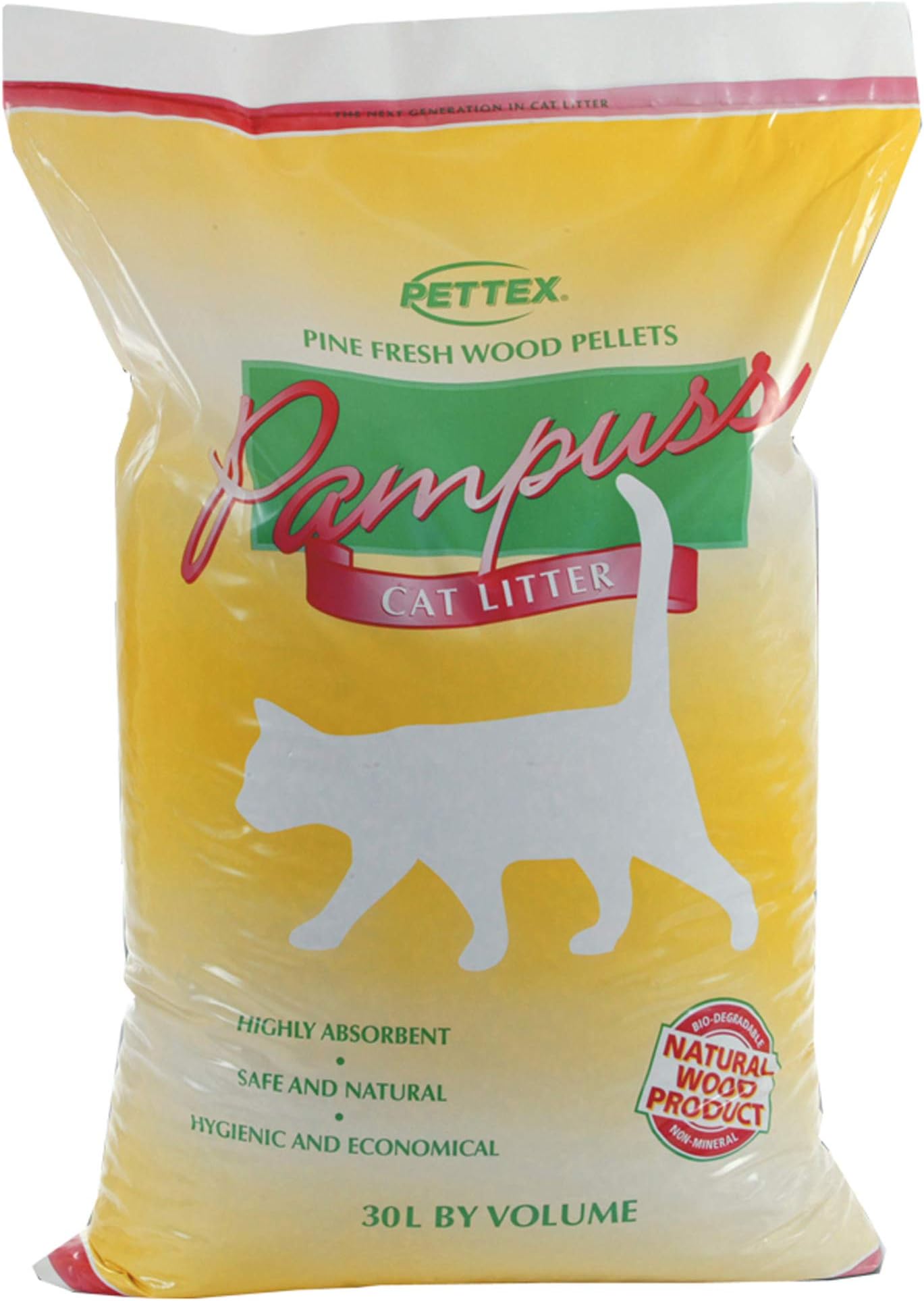 Pettex Pampuss Woodbase Cat Litter 30 Litre Amazon.co.uk Pet Supplies