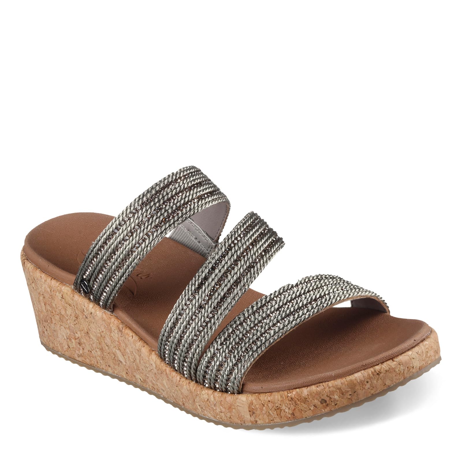 Skechers womens ARCH FIT BEVERLEE-ALWAYS CLAS PEWTER Espadrille Wedge Sandal - 6 UK (119548) (B0BTLZFGVY) Amazon Price History, Amazon Price Tracker