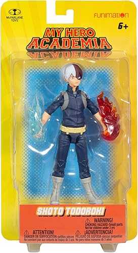 Miniatura 6 de McFarlane Toys - Figura de acción My Hero Academia Shoto Todoroki de 5 pulgadas