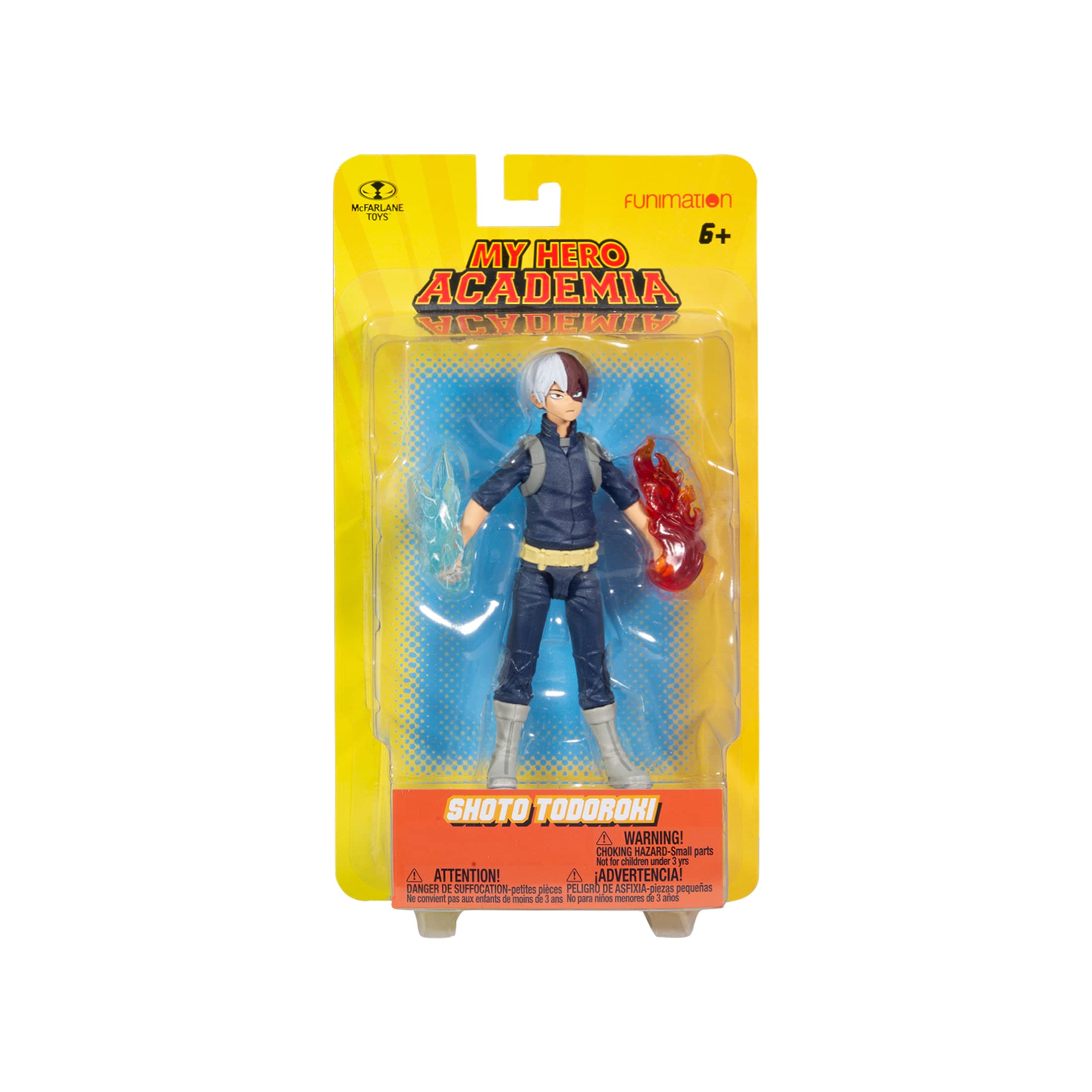 McFarlane Zabawki, My Hero Academia 12,7 cm Shoto Todoroki figurka zabawka, kolekcjonerska figurka bohater akademia dla dzieci w wieku od 6 lat