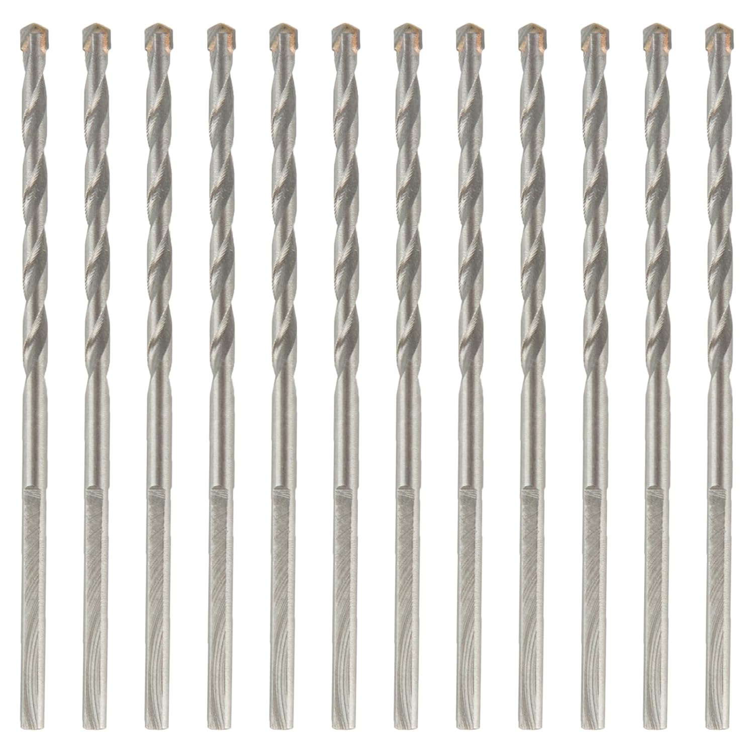 HLOFIZI 1/8" x 3" Masonry Drill Bits 12 Pack, 1/8 inch