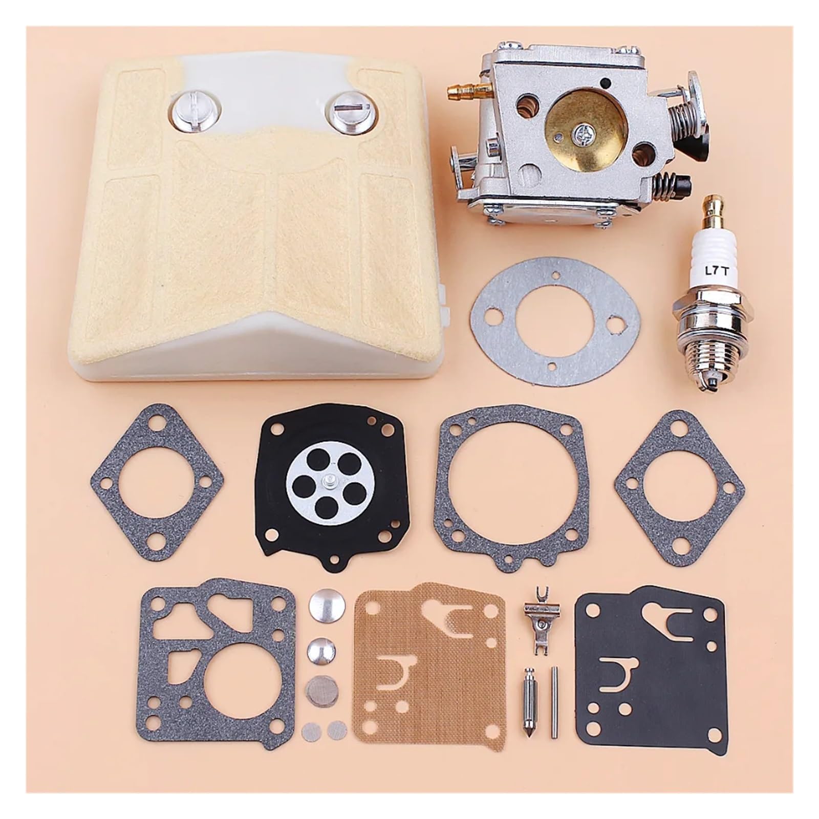 Diaphragme filtre carburateur tronçonneuse 272 288 pièce de rechange mécanique carburant