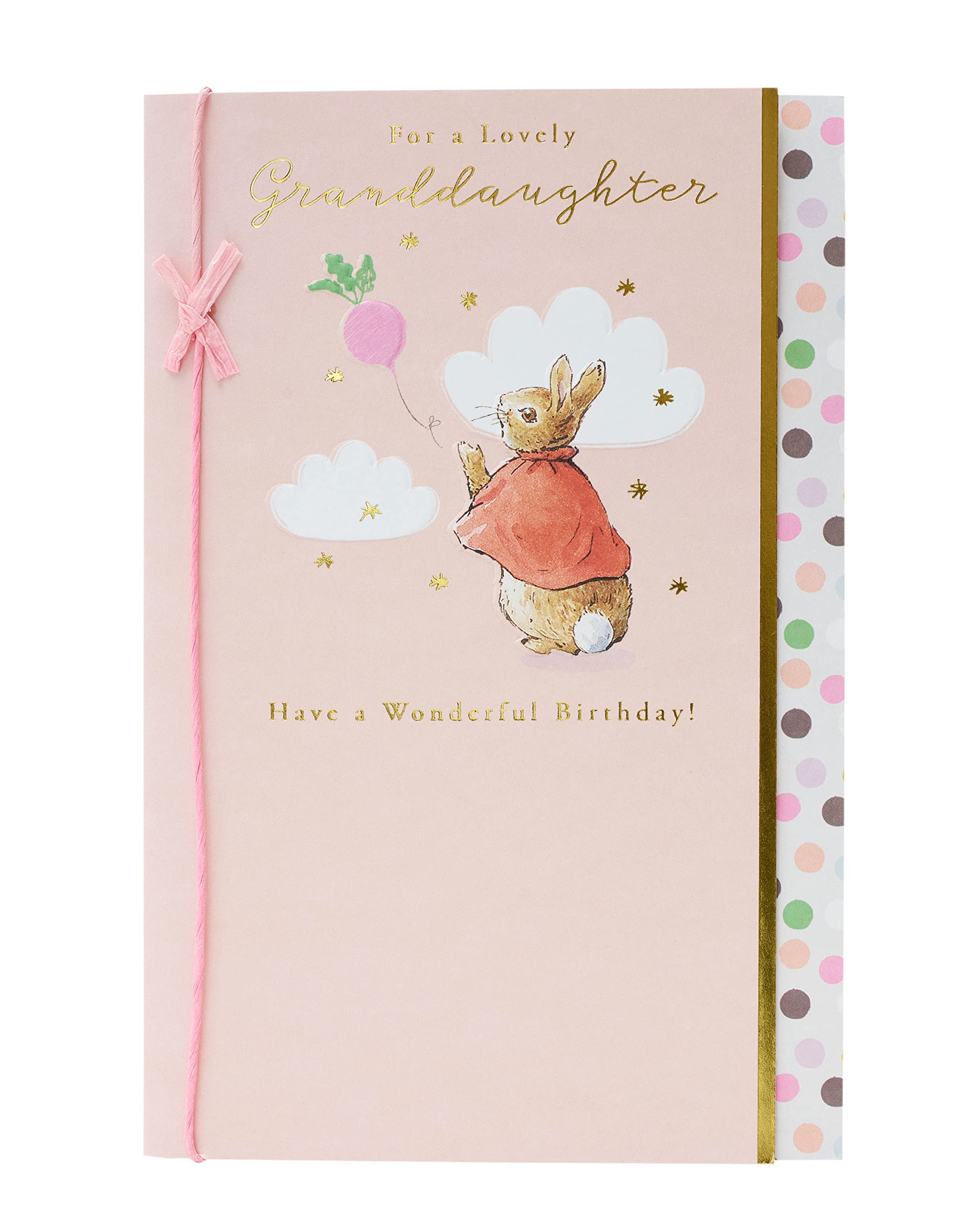 Buy UK Greetings Cute Granddaughter Birthday Card Peter Rabbit