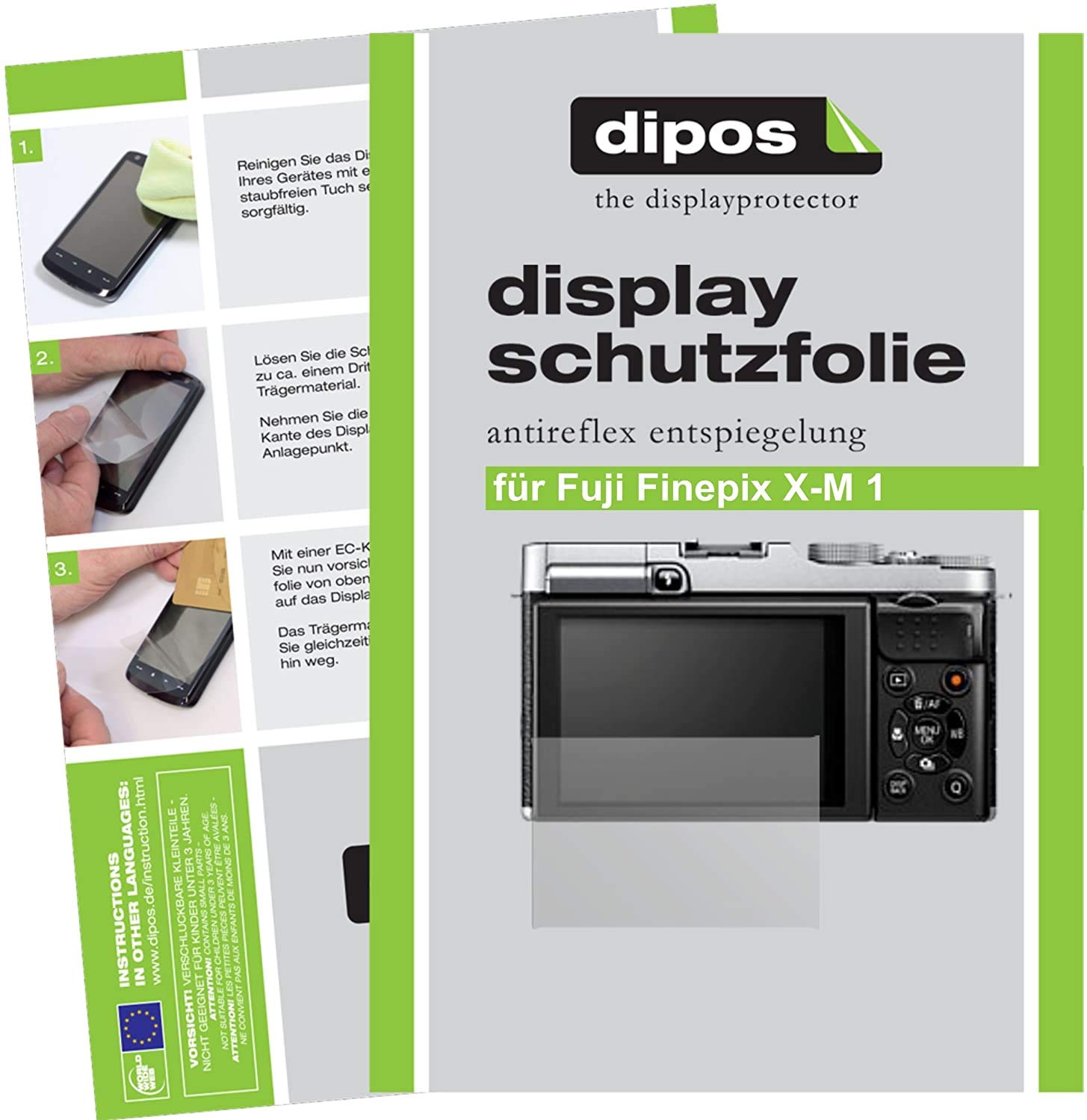 dipos I 6X Pellicola Protettiva antiriflesso Compatibile con Canon EOS M100 Pell