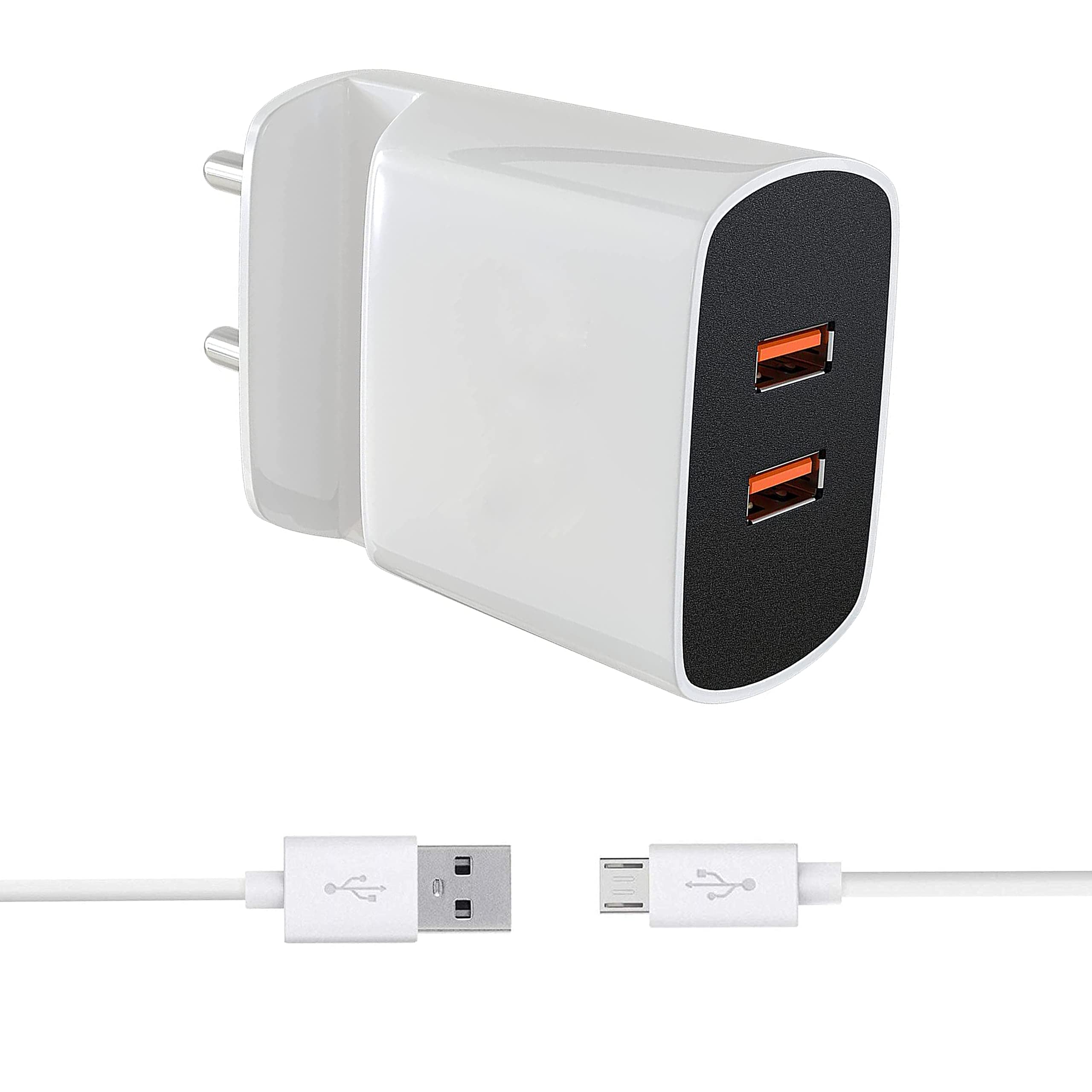 Buy Dual USB Charger For ZTE Reef Charge 3.4A Fast Charger with Inbuilt