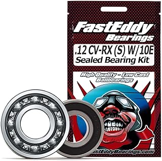 FastEddy Bearings for The OS .12 CV-RX (S) W/10E Sealed Bearing Kit