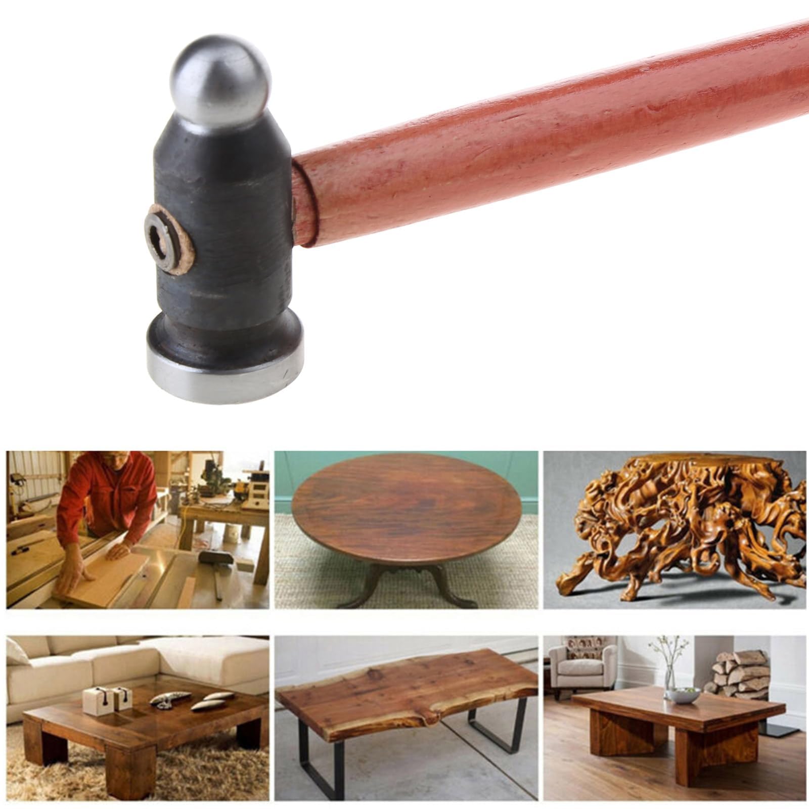 Hammer, 1 BeadSmith 1lb Brass Metal Stamping Hammer for Jewelry Designs