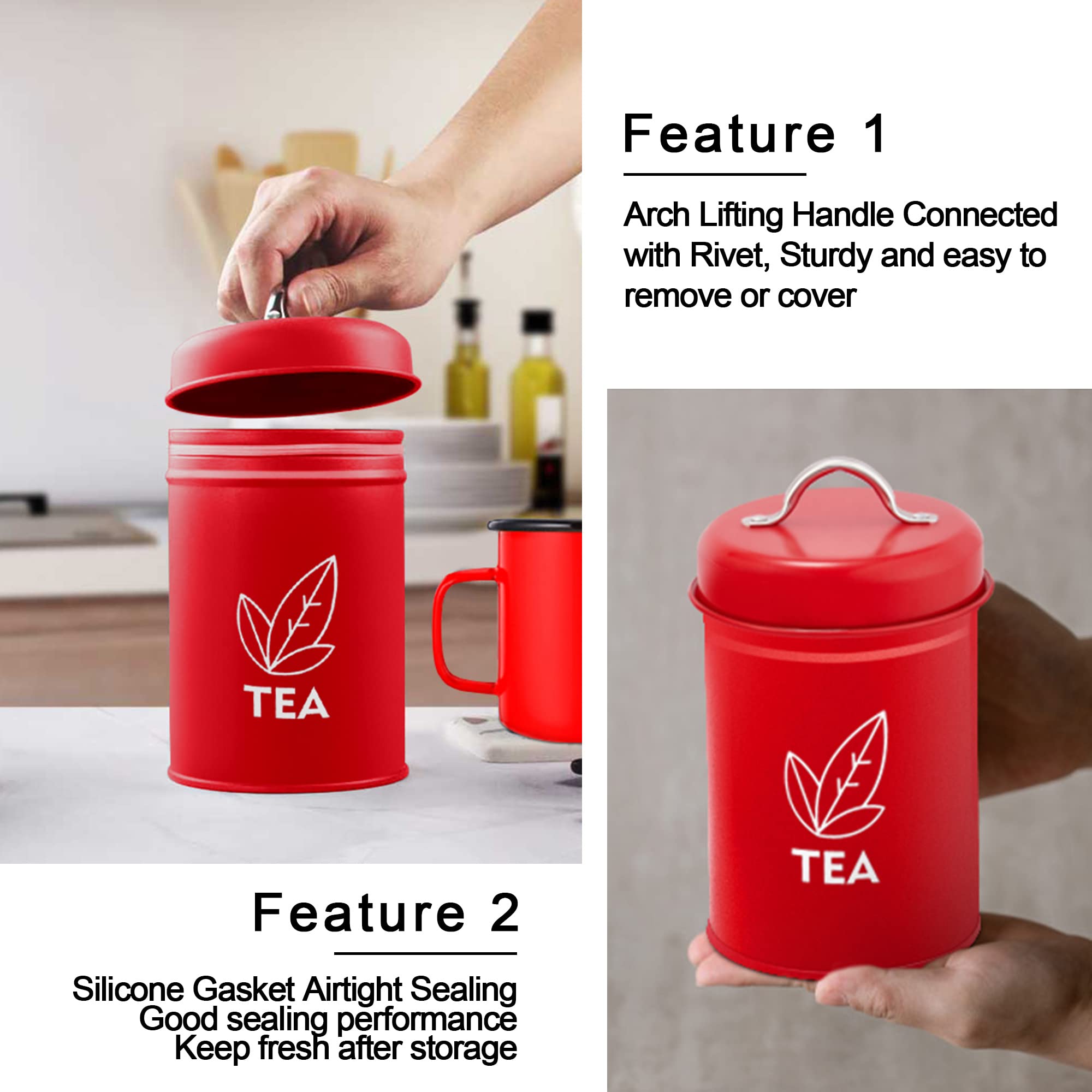 ３セット　キャニスター　珈琲、紅茶、お砂糖 Amazon | Cwg 3個入り 紅茶 コーヒー 砂糖 保存 ボトル ジャー