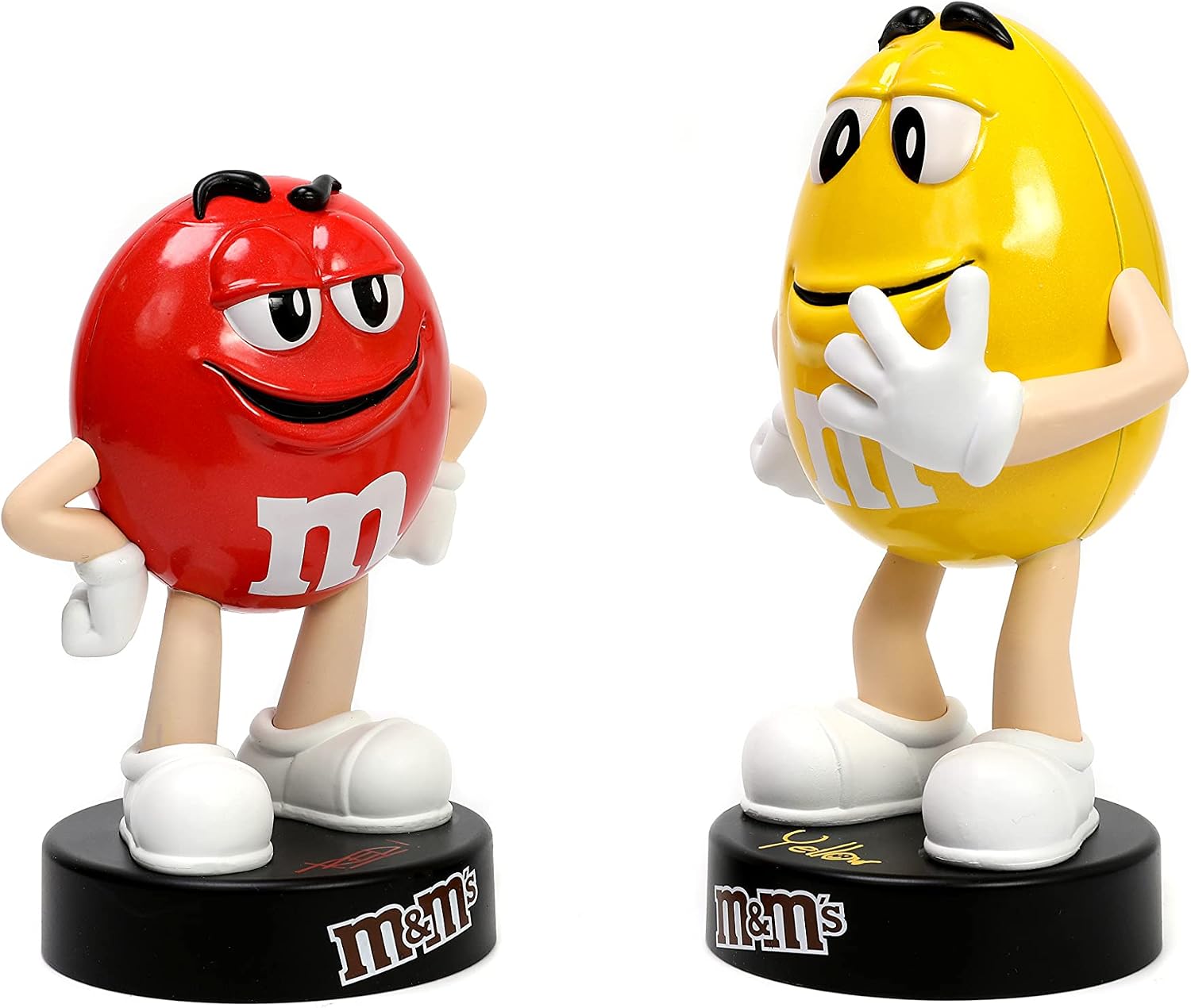 Jada Toys M&M’S Yellow 4-Inch Metals Die-Cast Metal Figure