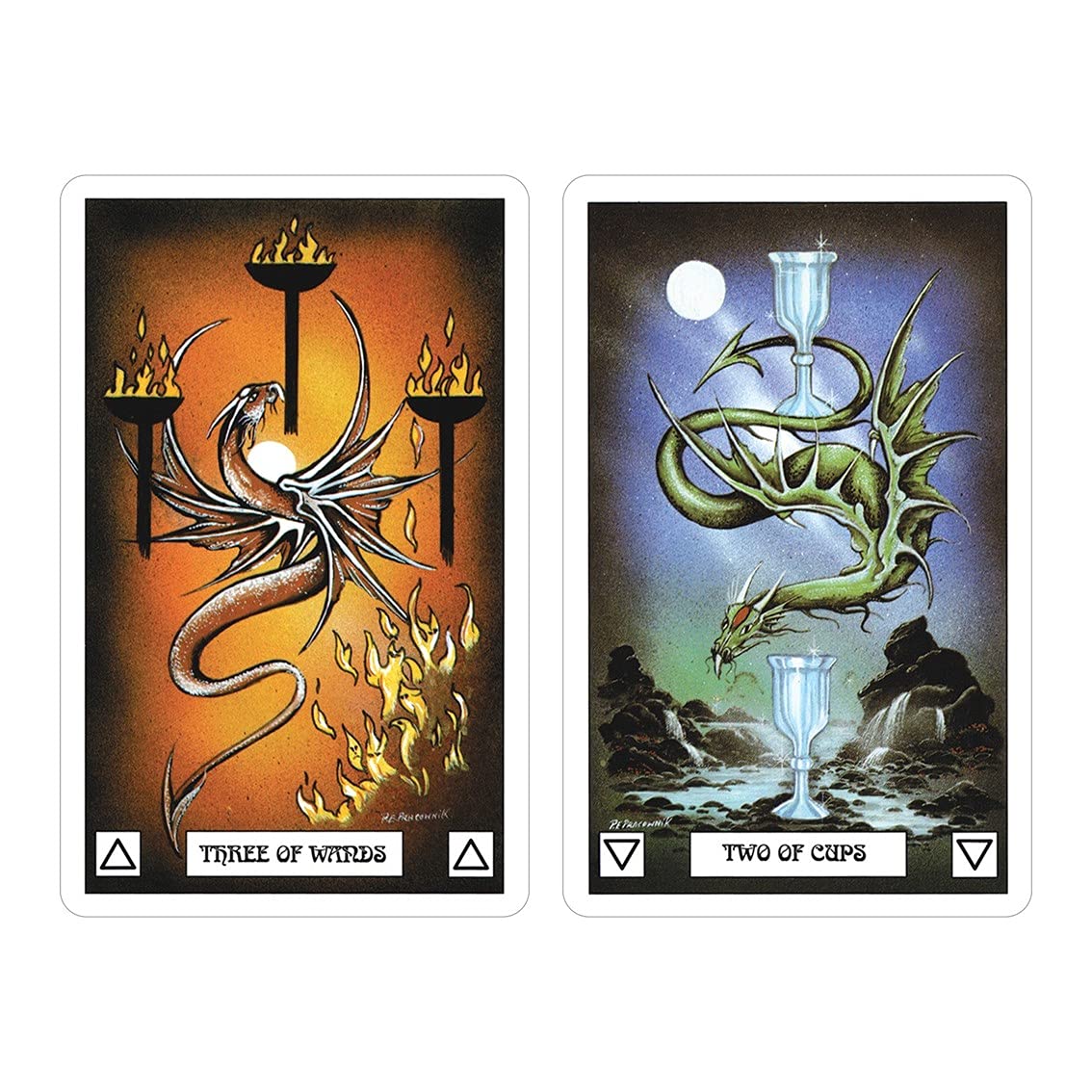 Amazon | Kancharo タロットカード 78 枚 タロット占い【ドラゴン