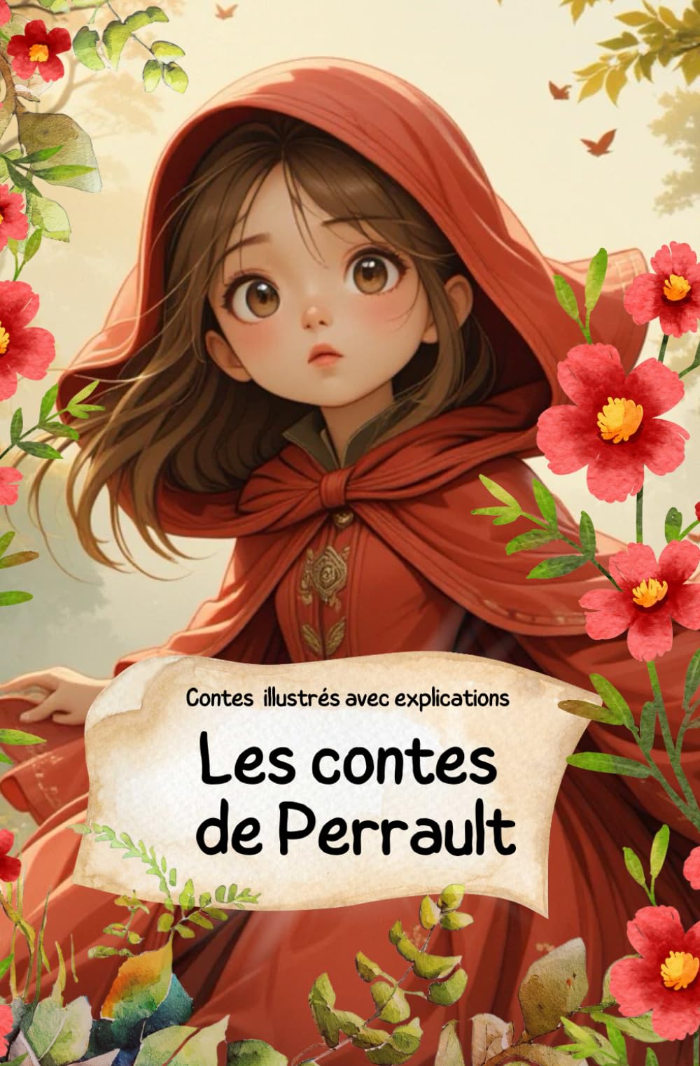 Les contes de Perrault - Le petit chaperon rouge et autres contes: Tome 1 - Édition Annotée, Illustrée et Expliquée aux enfants