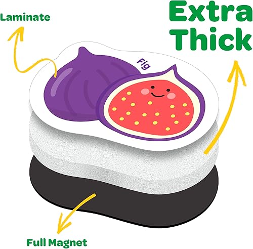 Miniatura 3 de Crayola ABC - Juego de imanes a juego Foodie Garden Imanes de espuma del alfabeto y la imagen, educación en el aula y en el hogar, aprendizaje de