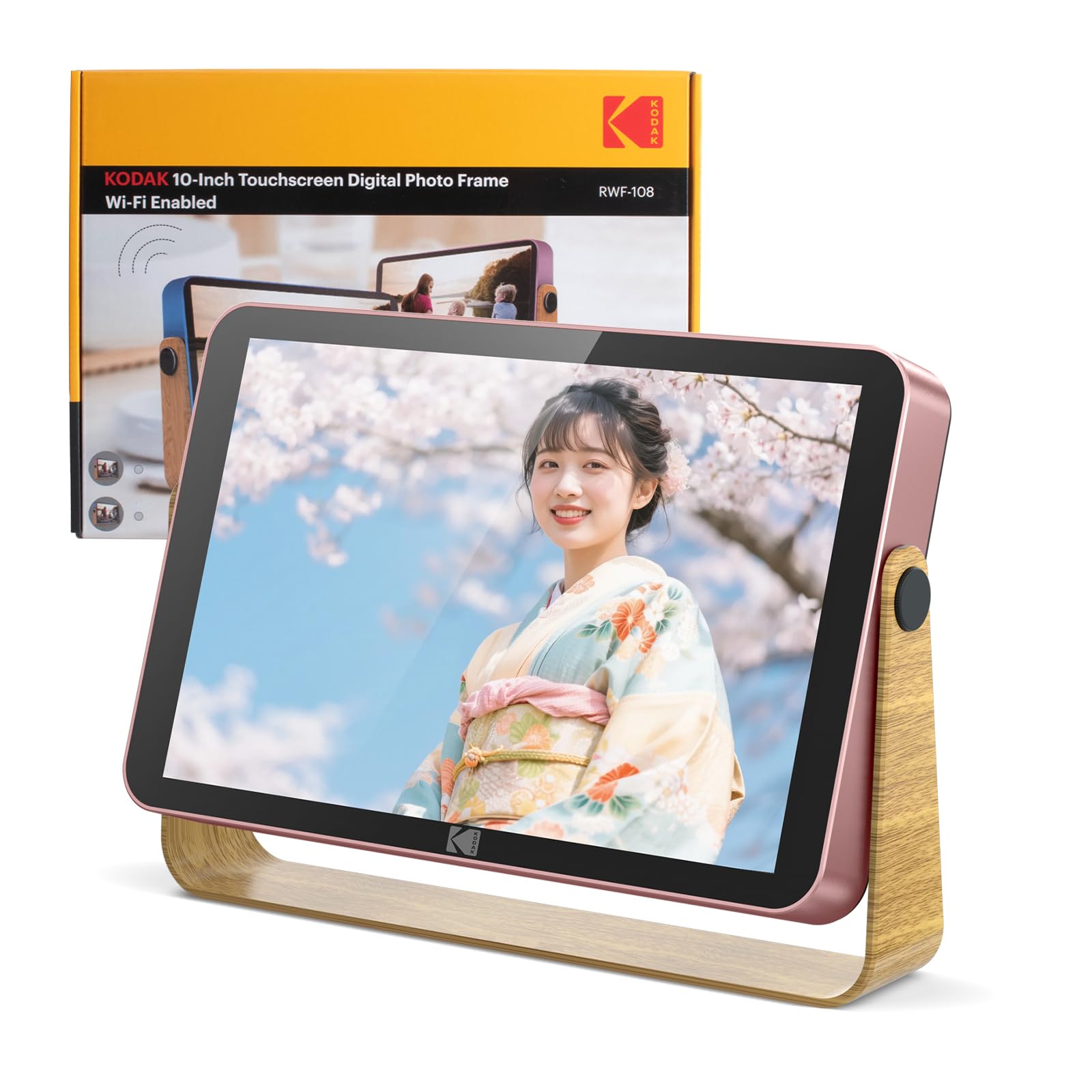 デジタルフォトフレーム WIFI転送 16GB ブラック Amazon | 【KODAK 新登場 1920*1200 FHD 32GB内蔵】Wifi