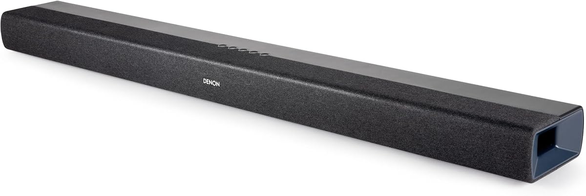 DHT-S218 Sound Bar for Smart TV, Black, 2.1-Ch, 2 Built-in Subwoofers | Dual Midrange & Tweeters, 4K UHD HDMI with eARC, 3D Audio with Dolby Atmos, Dialog Enhancer, Multi-Pairing & Multi-Point