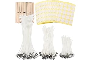 120 PCS Premium Candle Wicks for Candle Making