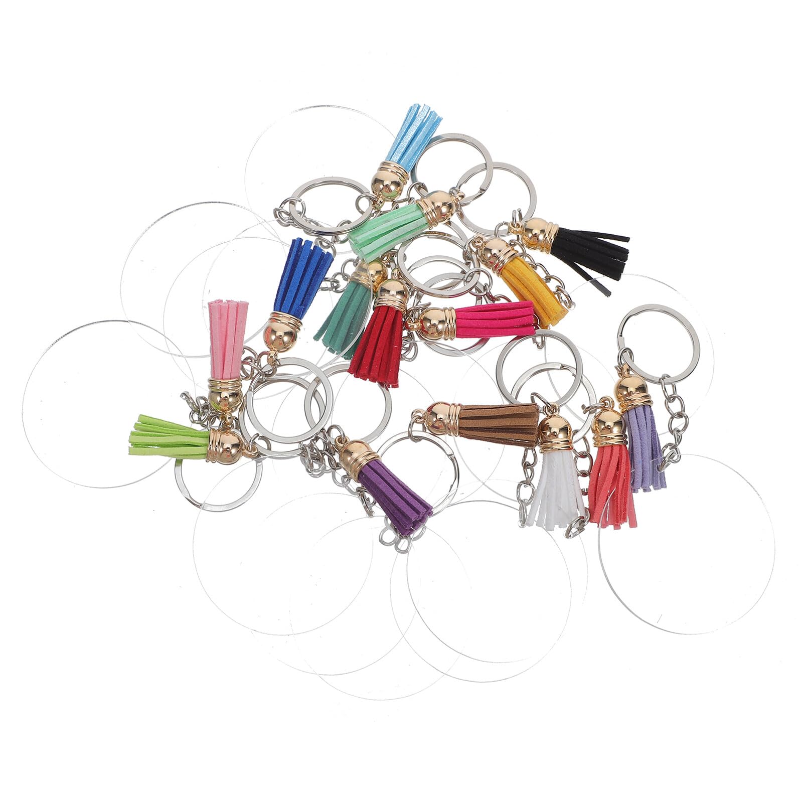 Porte-clés acrylique transparent pour résoudre le manque de cadeaux personnalisés