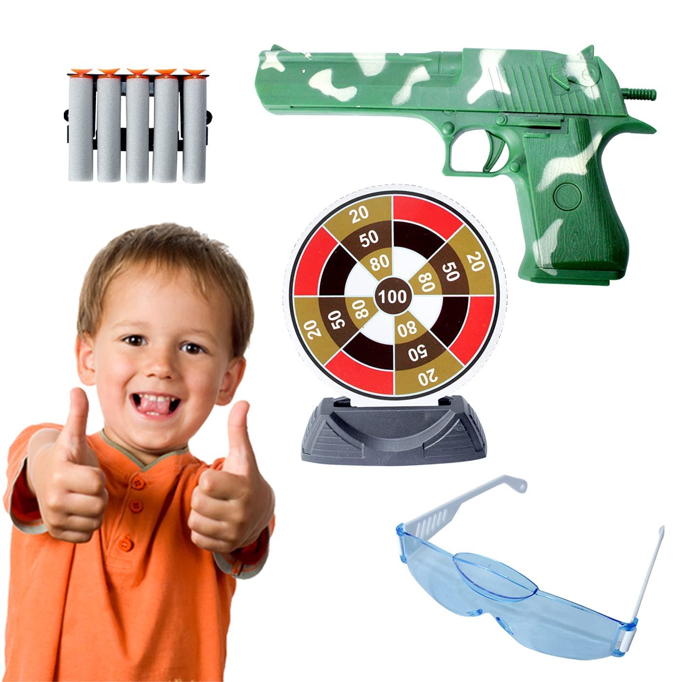 Verbier Shooting Toys, Shooting Gun Toys for Kids Girls and Boys (Model-11)