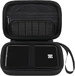 Elonbo Carrying Case for Kodak Step Instant Smartphone Photo Printer, Portable Mini Color Wireless Mobile Print Digital Camera Hard Travel Bag, Picture Printer Storage Holder, Grey