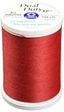 Coats: Thread & Zippers Coats Thread & Zippers Dual Duty XP 250yds, Single Spool, Atom Red Notion