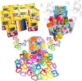 10 Massinha de Modelar + 10 Bolha de Sabão + 20 Cortador Molde Kit Festa Lembrancinha