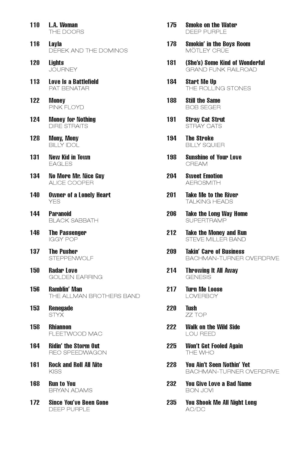 Classic Rock Guitar Chord Songbook - 80 Essential Hits with Lyrics and Chords | Easy Guitar Songbook for Beginners and Advanced Players | Hal Leonard Music Book for Acoustic and Electric Guitar