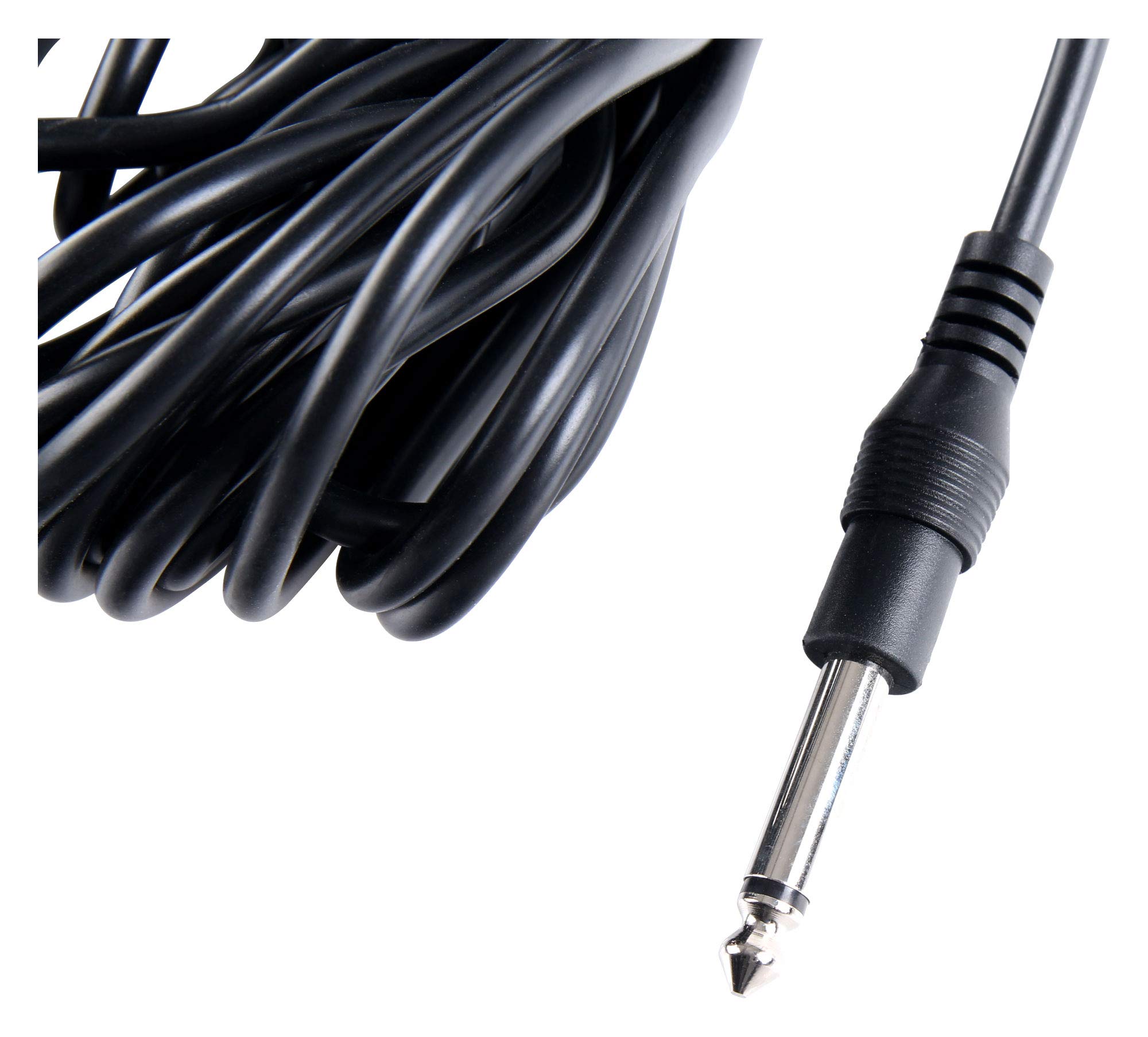 Shaman FS-01 Lead Footswitch en métal, câble 5m, 1 switch, jack mono, noir