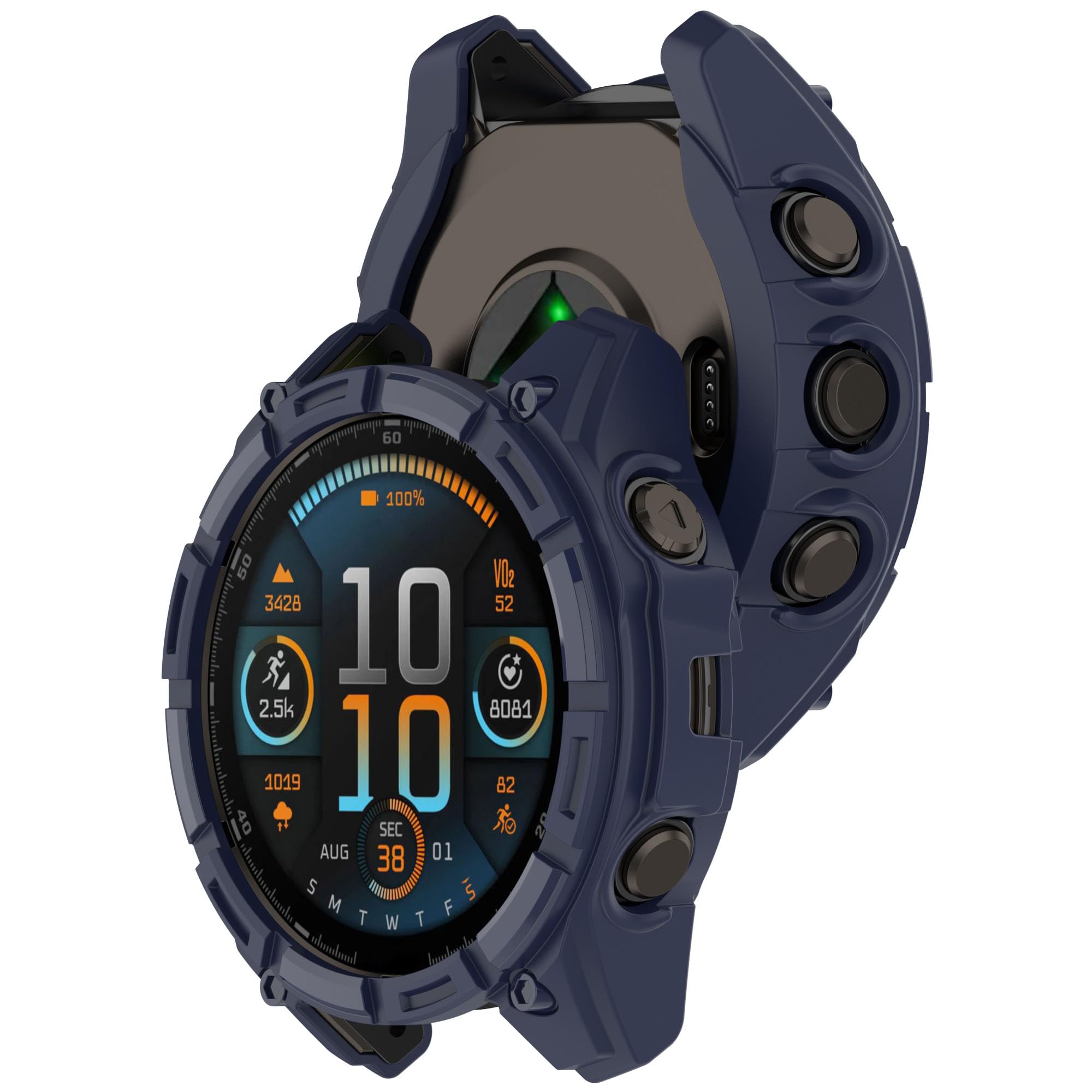 Türkiye | fenix 8 - 51 mm, Solar, Sapphire - Titanyum, Amp Sarı