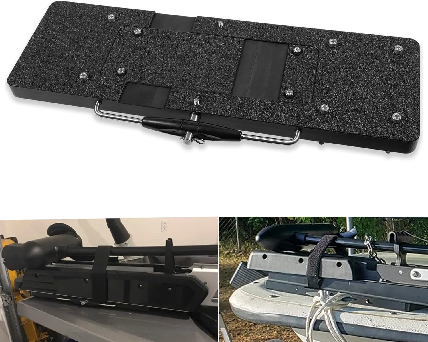 1854023 MKA-23 Quick Release Bracket fits for Ultrex Fortrex Maxxum and Edge Trolling Motors - Easy Removal and Secure Attachment with Stainless Steel Pins