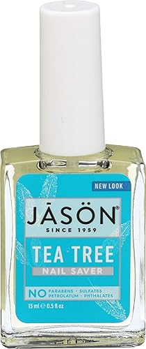 JASON Natural Cosmética Árbol de Té Protector de uñas, 0.5 FZ