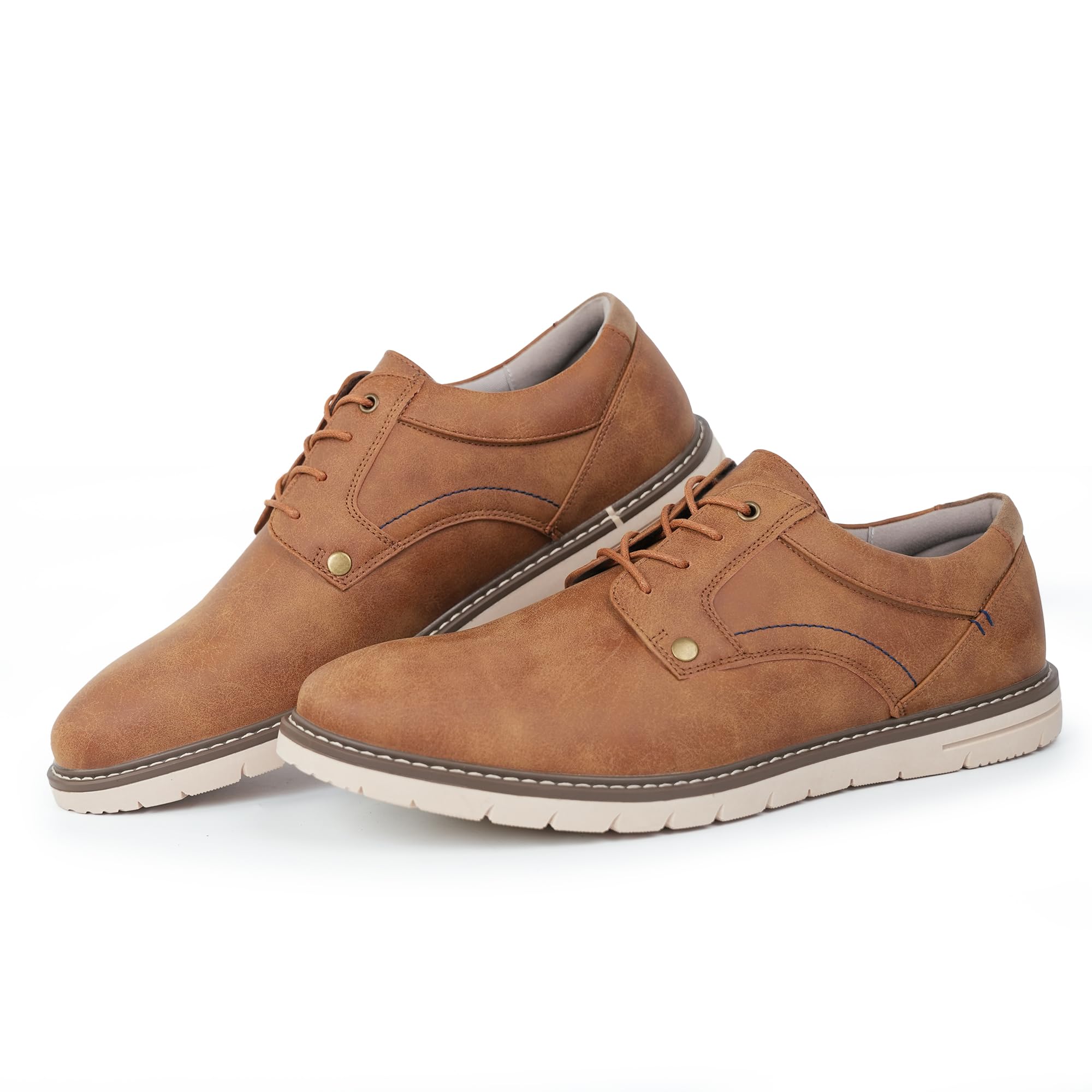 Hawkwell Herren-Oxford-Schuhe in Übergröße, leger, bequem, Business-Sneaker