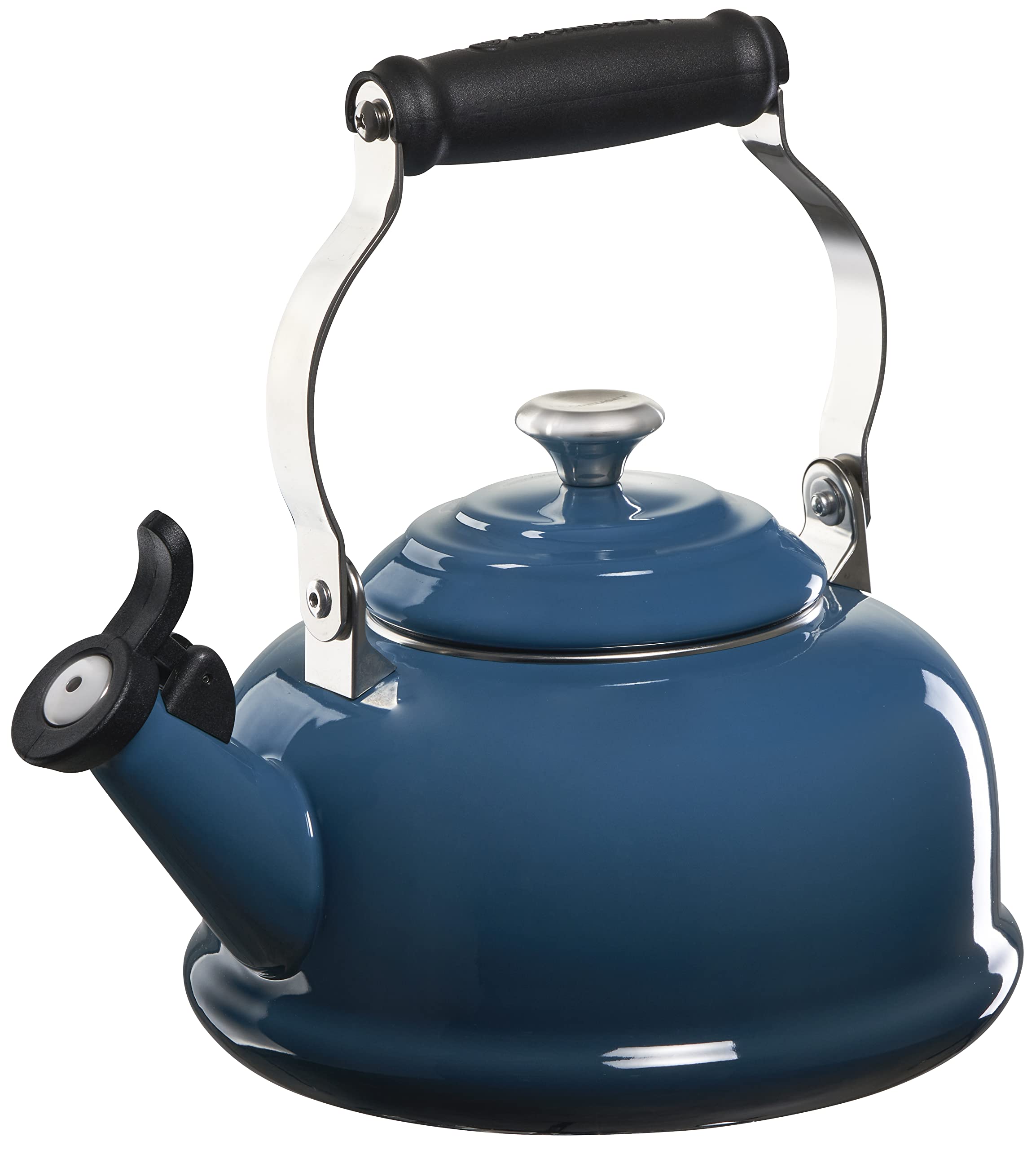 Le Creuset White Whistling Tea Kettle - 1.7qt -5 Le Creuset White Whistling Tea Kettle - 1.7qt -5