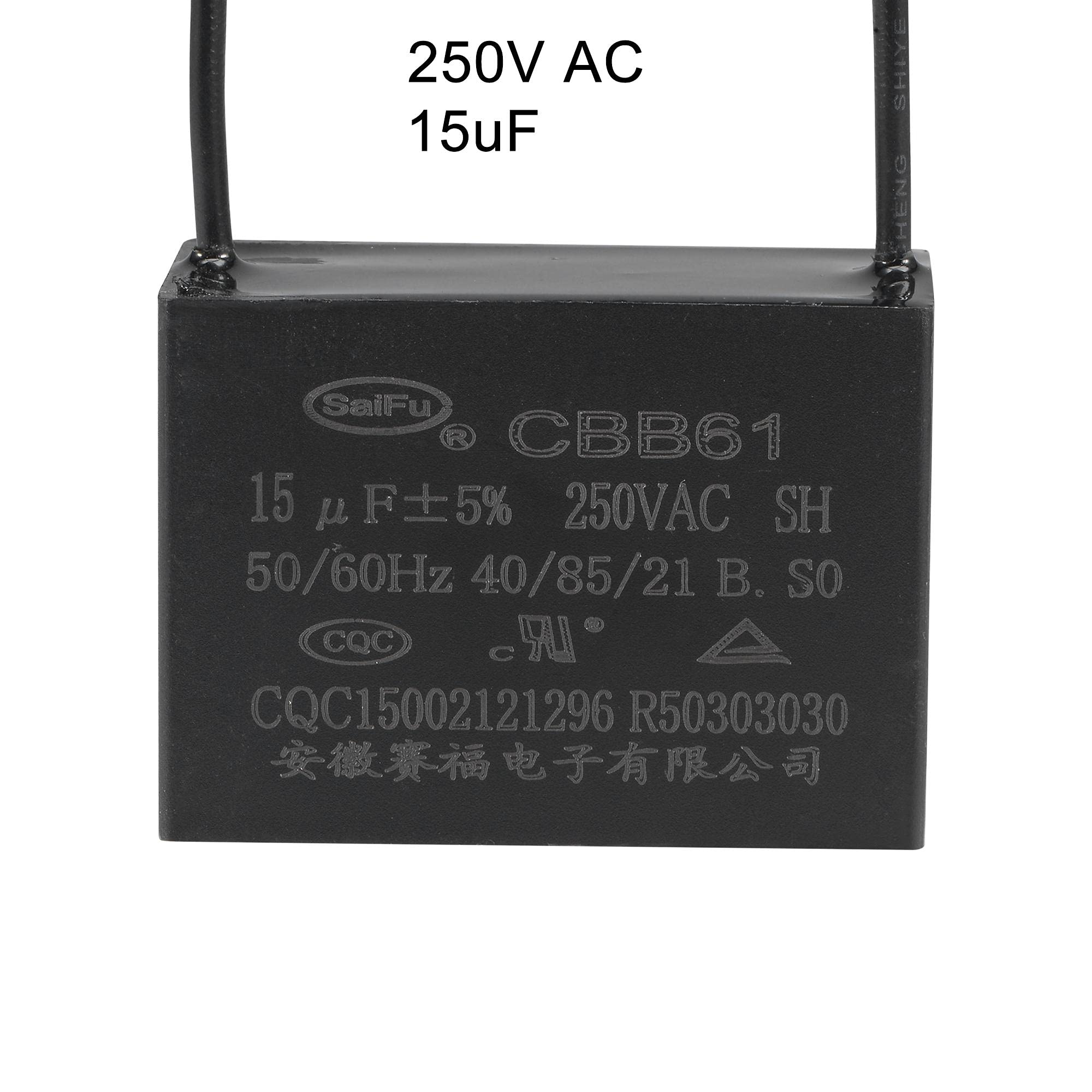 Sourcing Map Lot De 5 Condensateurs Pour Ventilateur De Plafond