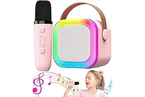 Karaoke Machine for Kids-Perfect Christmas Birthday Gift for Toddler Girls 4-10 Years...