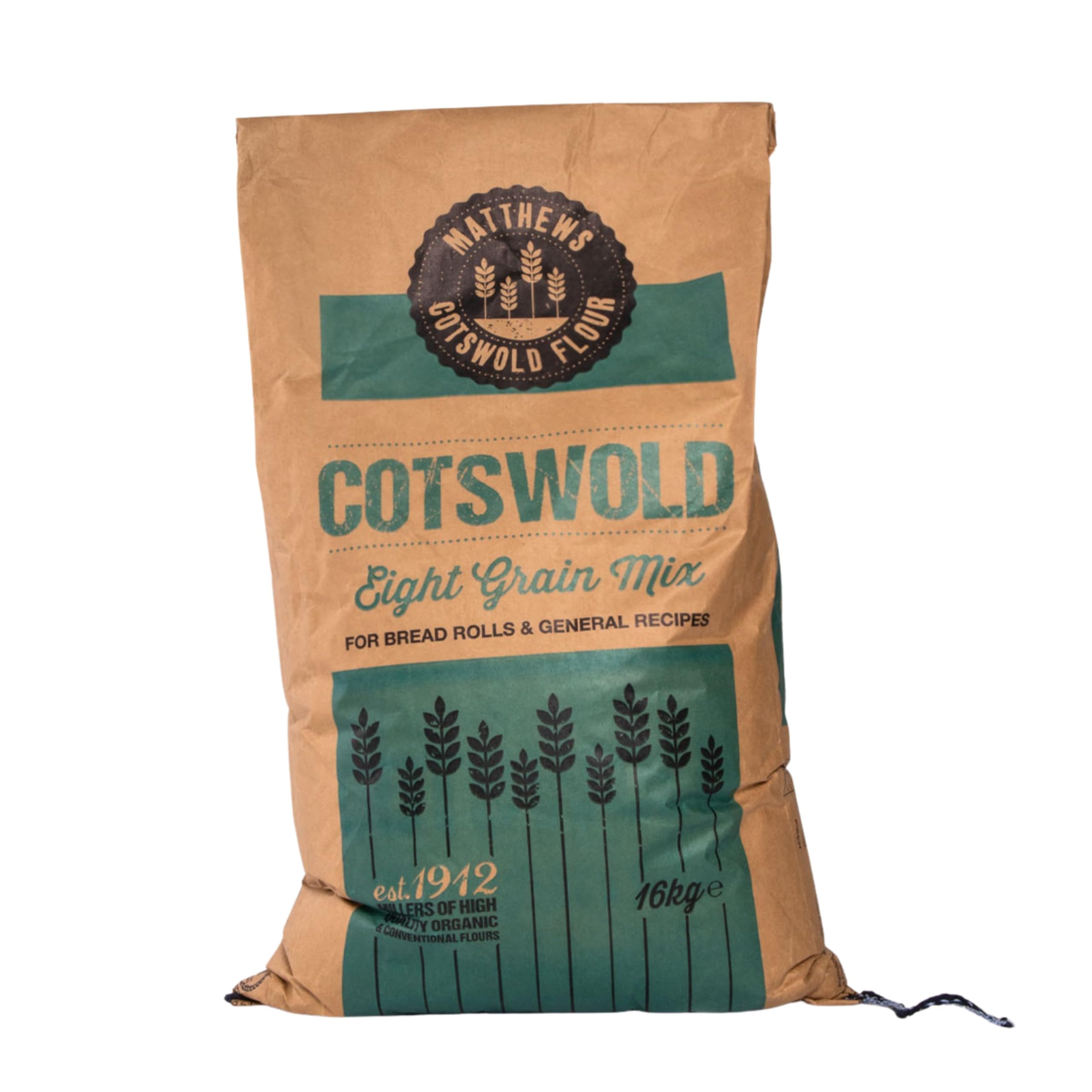Matthews Cotswold Eight Grain Strong Multigrain Flour - 16kg Bag (Single Sack)