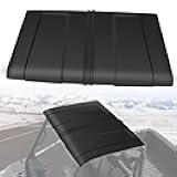 CPOWACE Sport Roof Top Compatible with 2016-2025 Polaris Ranger 570 Full Size Accessories 2-Piece Combination Hard Roof Top Sun Visor Cover