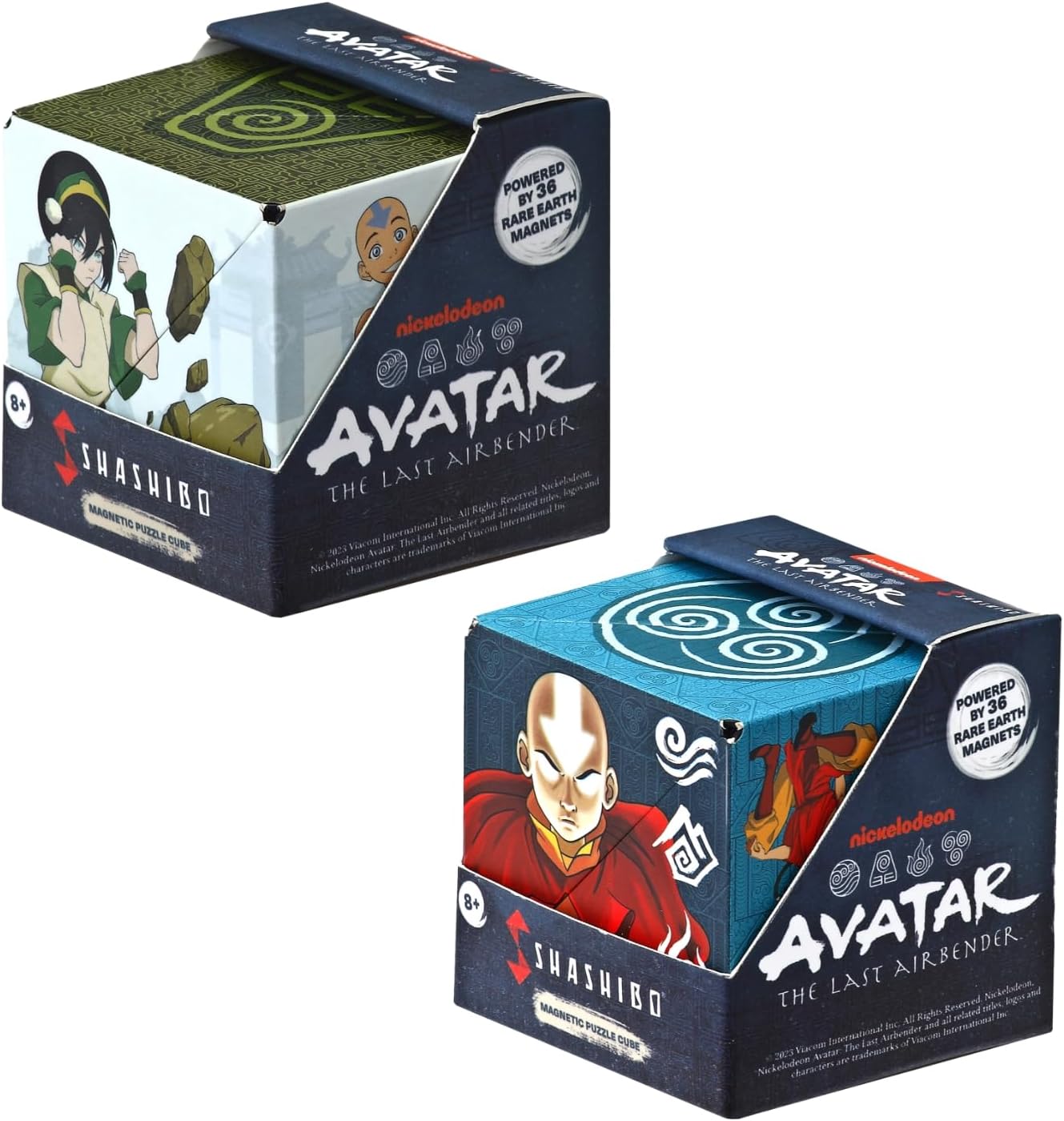 Shashibo DODECA Magnetic Puzzle Cube Bundle, Avatar Series