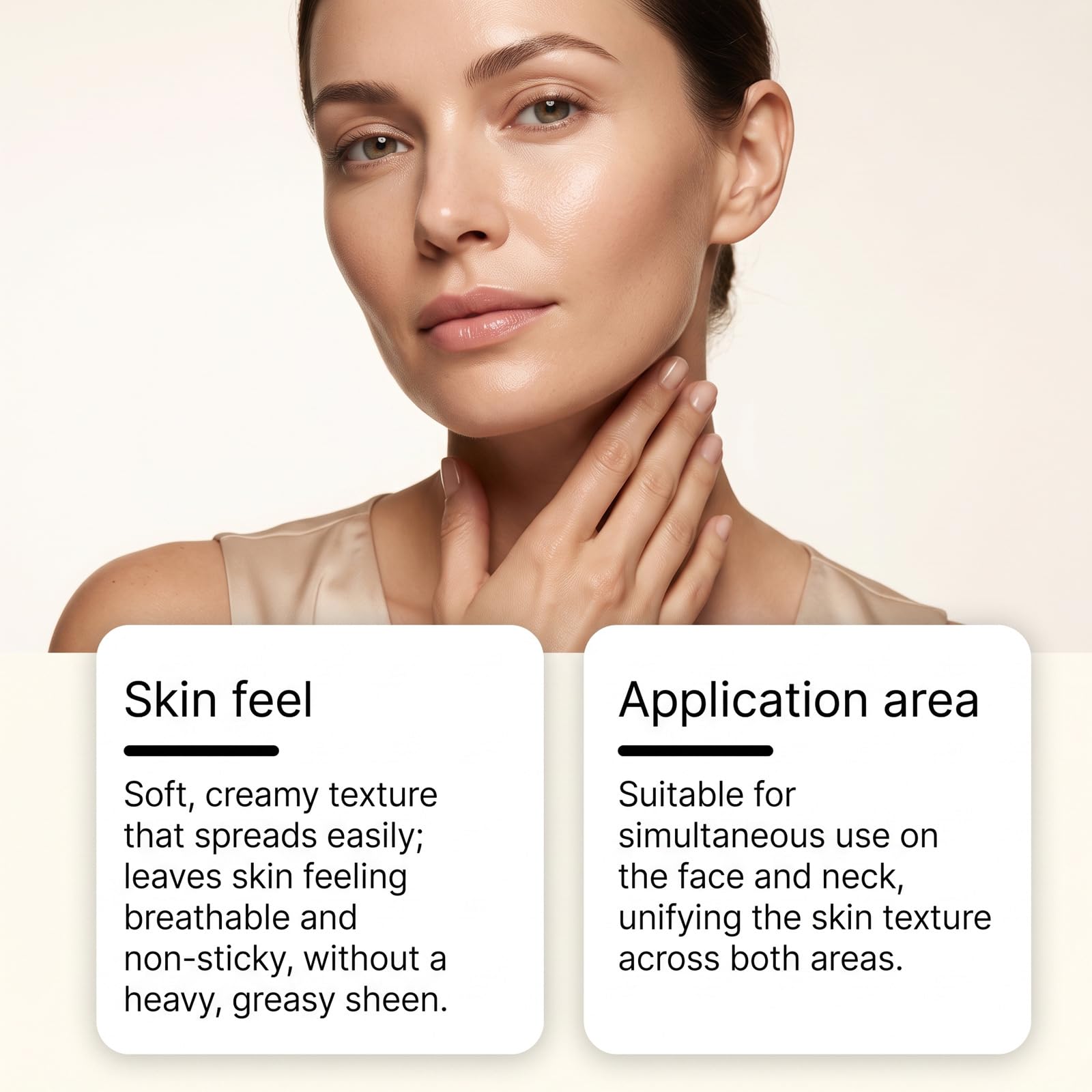 Crème hydratante visage anti-âge apaisante à la gardénia et huile de coco unisexe format 125g