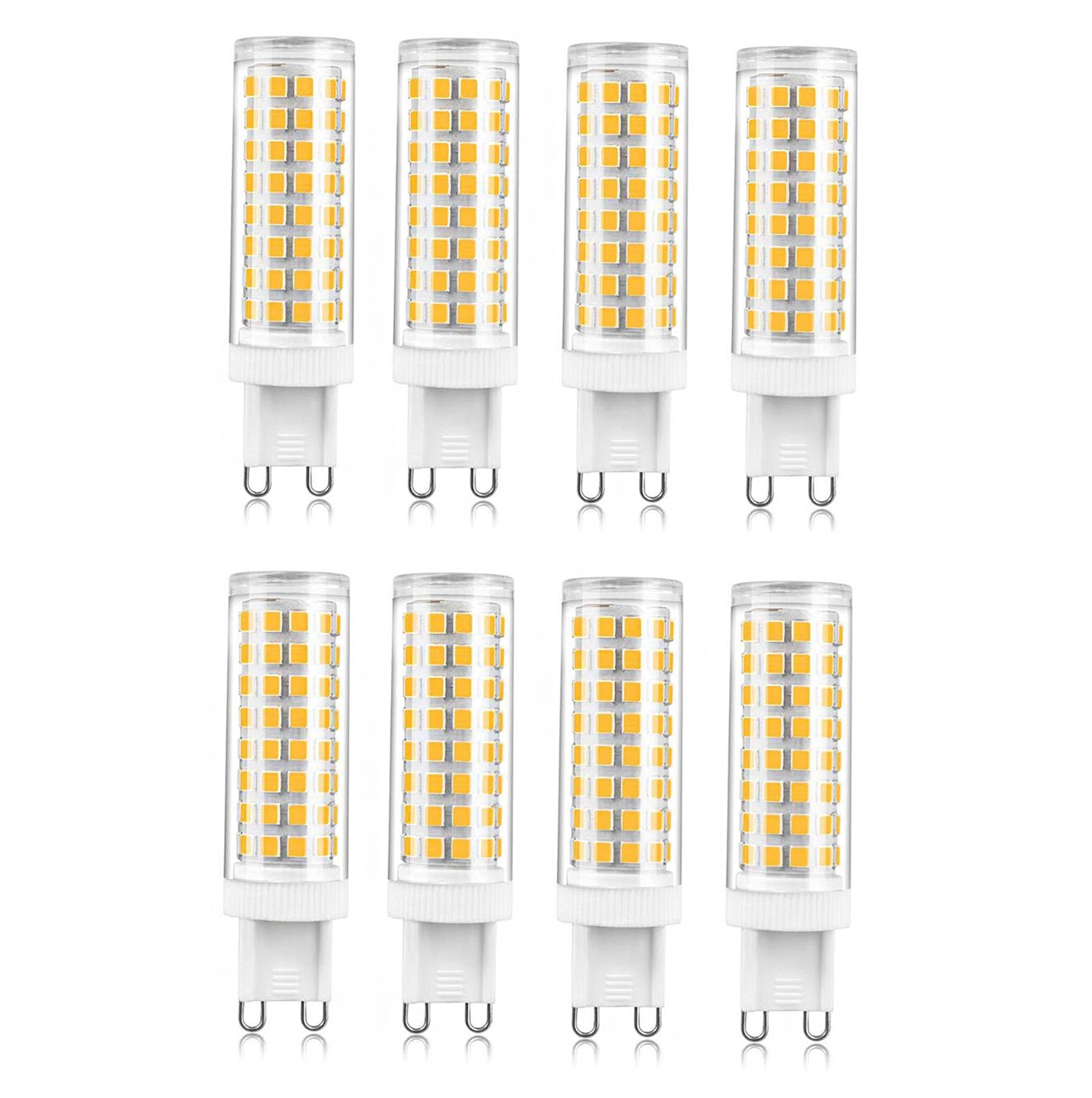 G9 Bi-Pin LED Bulb 12w Equivalent 120w Energy Saving Lighting Bulbs 1200 Lm No Flicker 360° Beam Angle for Bedroom Living Room Home Lighting(G9 12W Neutral Light 4000K,8cps)