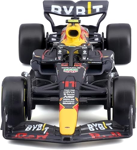Miniatura 2 de Bburago 2022 F1 Champion Racing RB18 F1 Formula Sergio Pérez Escala 143 NO.1 Modelo de auto coleccionable de aleación fundida a presión (versión