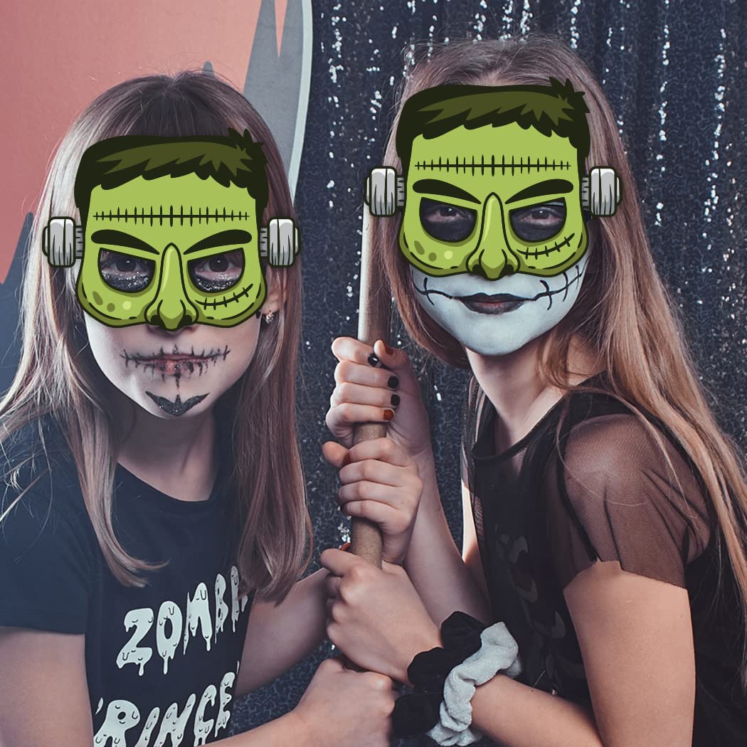 Amazon.co.jp: Festiko® ハロウィンテーマアイマスク (6個) ハロウィン