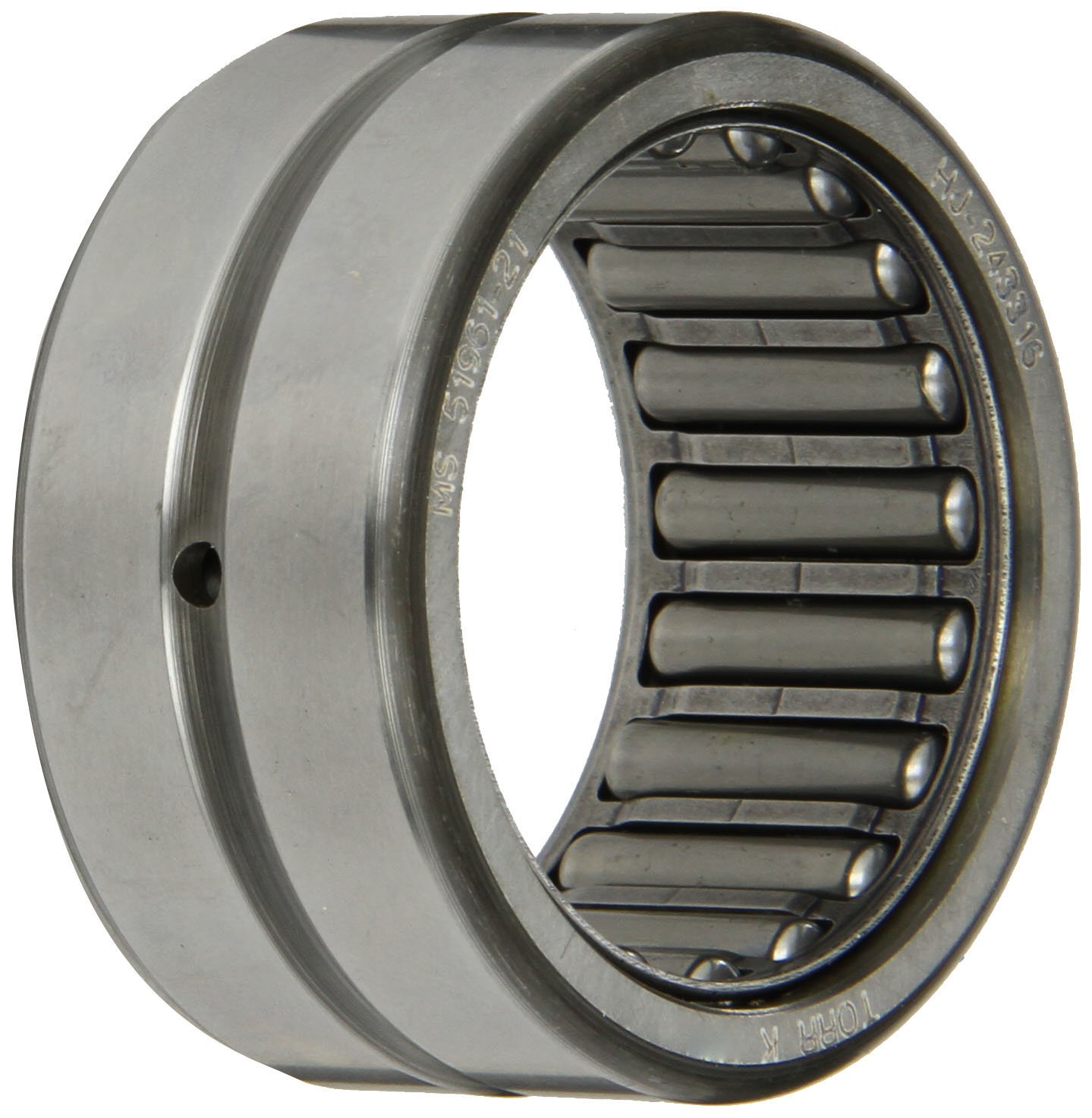 Koyo HJ-243316 Needle Roller Bearing - Heavy Duty, Inch Size, Oil Hole, Steel Cage, For High-Speed & High-Load Use - View #10