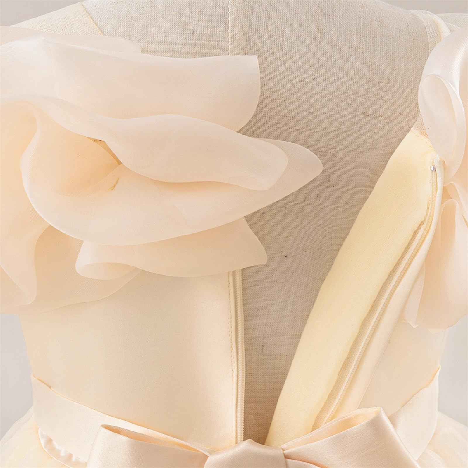 Vestido de fiesta para niñas, vestido de fiesta de princesa, vestido de cumpleaños, vacaciones, graduación, vestido de tul para niña, boda, dama de honor, vestido formal de noche