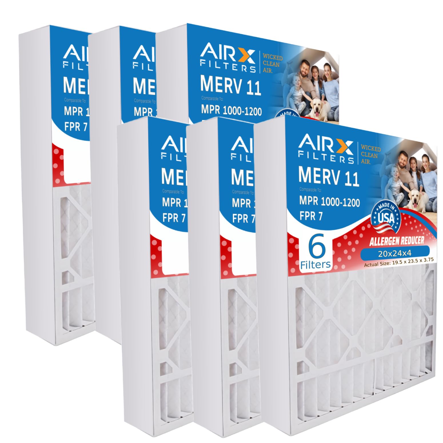 AIRx Filters 6-Pack