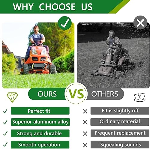 Miniatura 8 de 918-06978 618-06978 Conjunto de husillo - Se adapta a cubiertas de cortacésped de 54 pulgadas Cub Cadet Troy Bilt MTD RZT-S54 RZT-L54 ZT1-54 ZT2-54