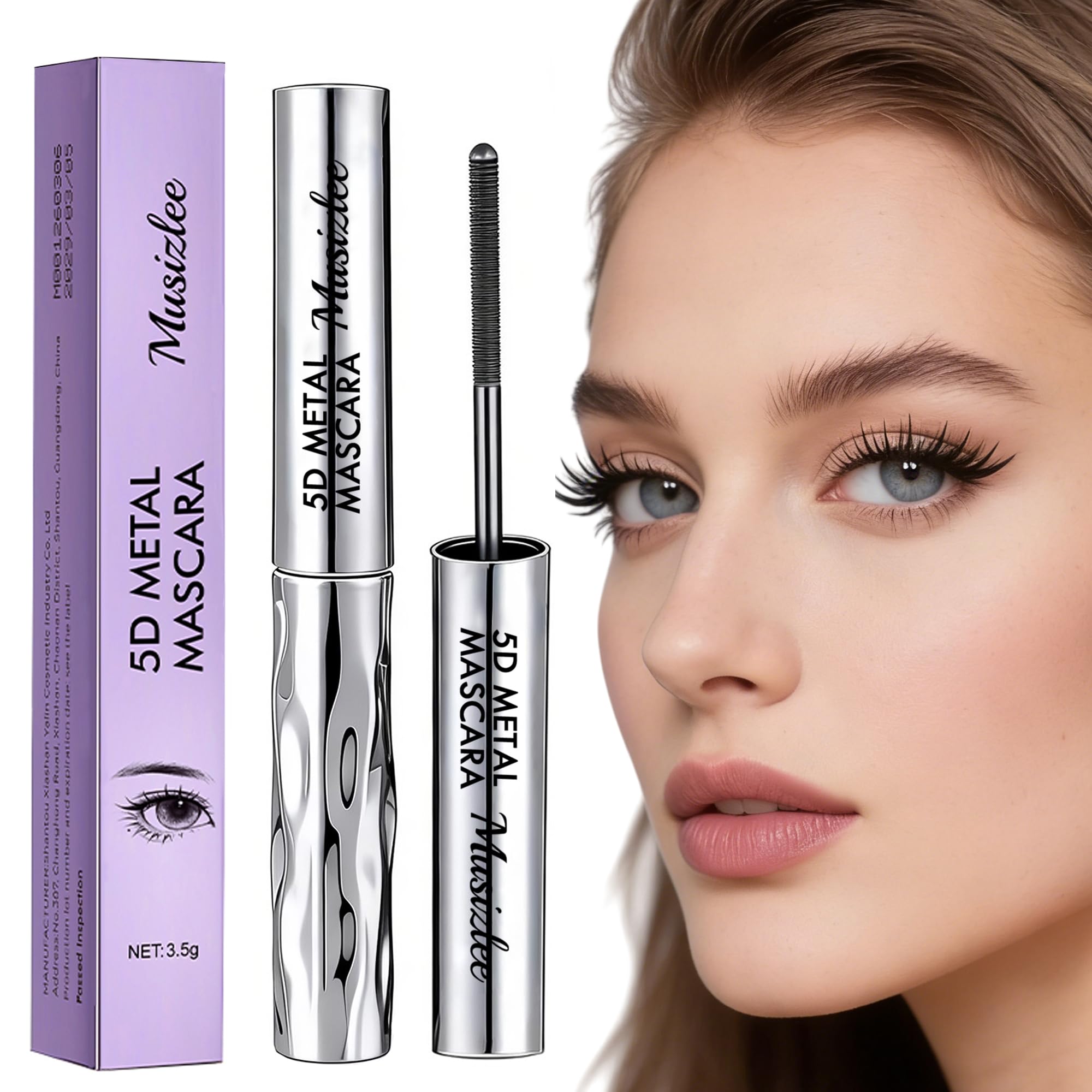 Iron Wand Mascara, New Metal Curl Waterproof Mascara (mascara)