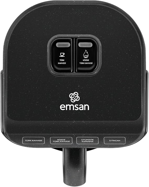 Emsan Közde Türk Kahve Makinesi Shiny Black